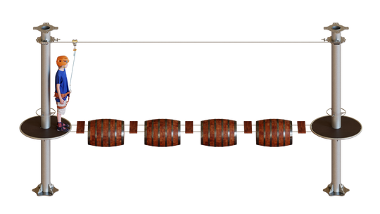 Juego IMN B001 BARRELS BRIDGE
