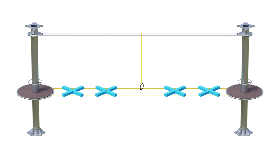 JUEGO B028 CROSSES ON BRIDGE