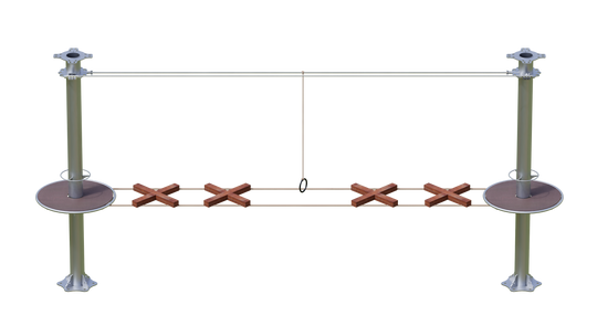 JUEGO B028 CROSSES ON BRIDGE