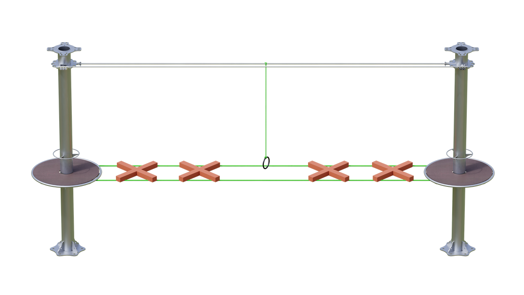 JUEGO B028 CROSSES ON BRIDGE