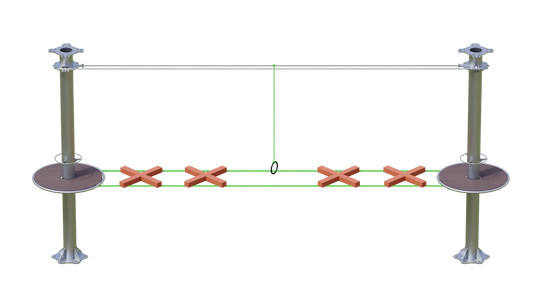 JUEGO B028 CROSSES ON BRIDGE