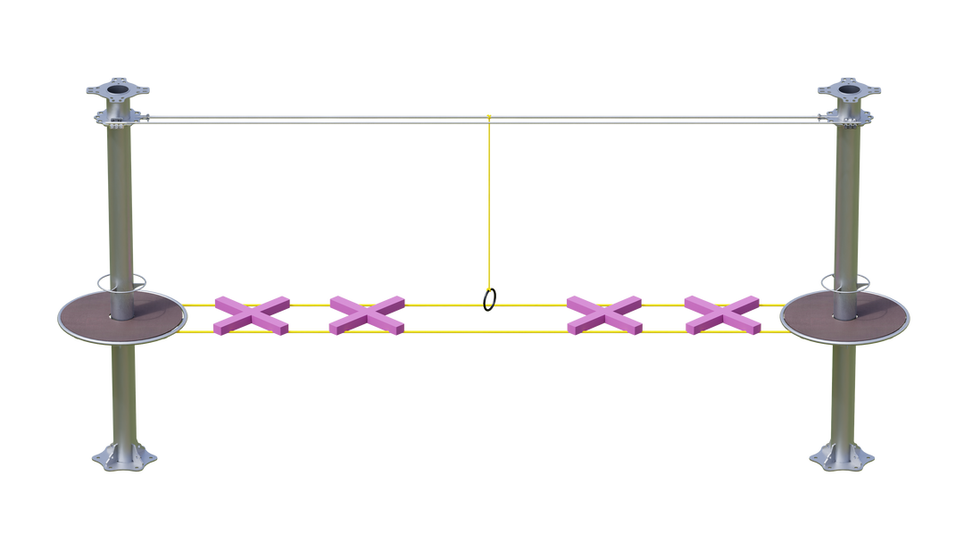 JUEGO B028 CROSSES ON BRIDGE