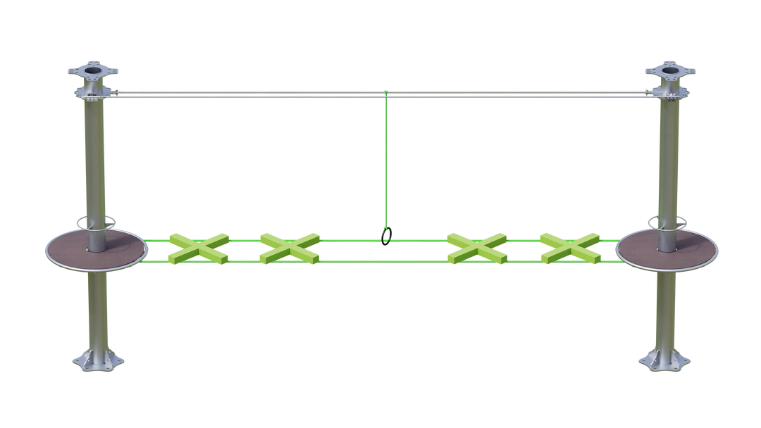 JUEGO B028 CROSSES ON BRIDGE