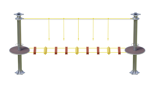 JUEGO IMN B030 WOOBLE BRIDGE