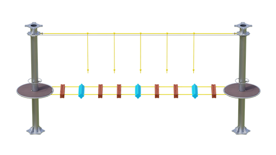 JUEGO IMN B030 WOOBLE BRIDGE