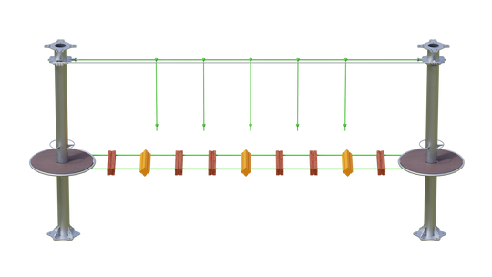 JUEGO IMN B030 WOOBLE BRIDGE