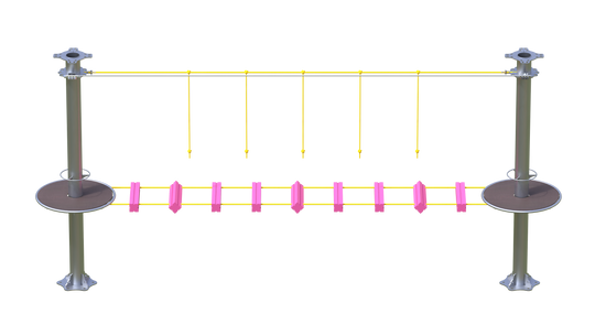 JUEGO IMN B030 WOOBLE BRIDGE