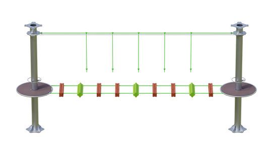 JUEGO IMN B030 WOOBLE BRIDGE