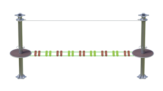 JUEGO IMN B032 DOUBLE PLANK BRIDGE