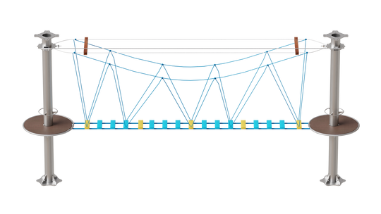 JUEGO IMN B042 JUNGLE BRIDGE