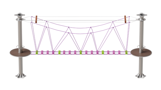 JUEGO IMN B042 JUNGLE BRIDGE