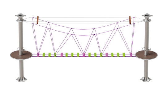 JUEGO IMN B042 JUNGLE BRIDGE