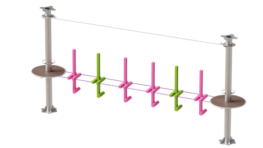 juego B056 PIVET POLES