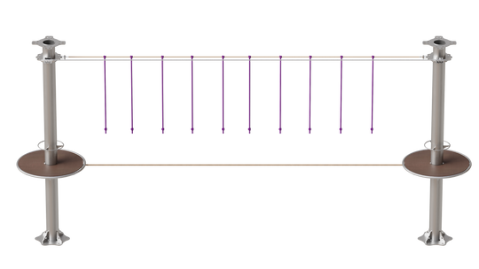 JUEGO IMN B062 LIANEN ON CABLE