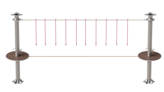 JUEGO IMN B062 LIANEN ON CABLE