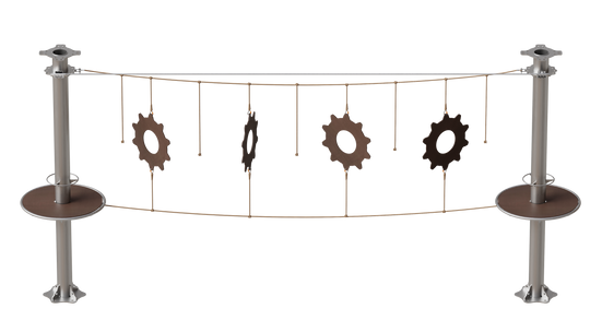 JUEGO IMN B090 SPINNING GEARS ON BEAM