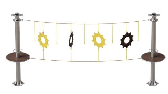 JUEGO IMN B090 SPINNING GEARS ON BEAM