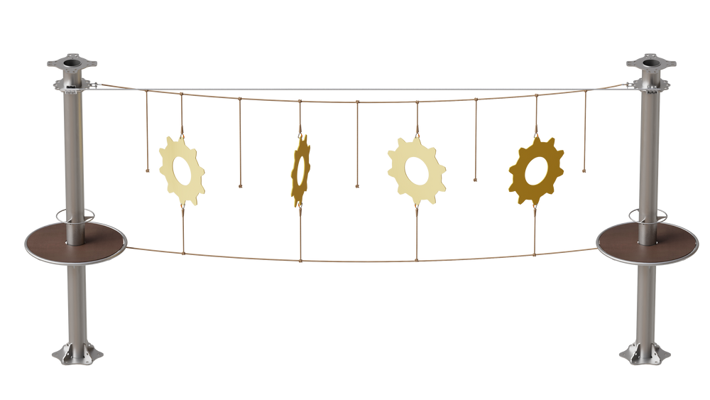 JUEGO IMN B090 SPINNING GEARS ON BEAM