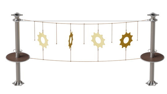 JUEGO IMN B090 SPINNING GEARS ON BEAM