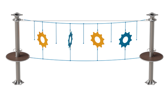 JUEGO IMN B090 SPINNING GEARS ON BEAM