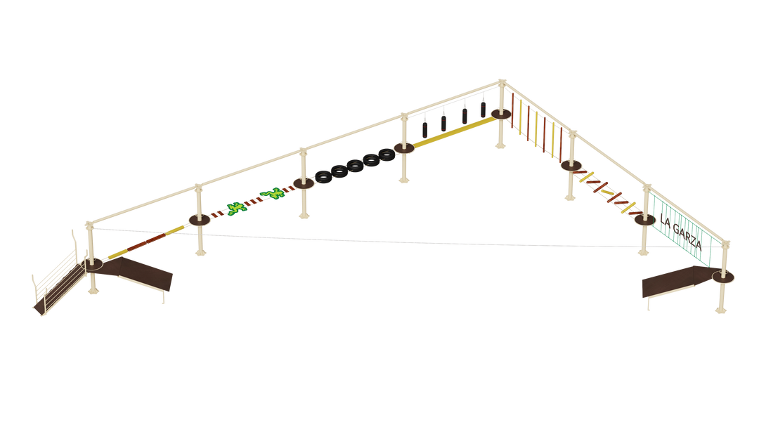 PARQUE DE AVENTURA MODELO LA GARZA