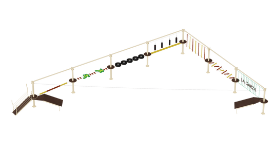 PARQUE DE AVENTURA MODELO LA GARZA