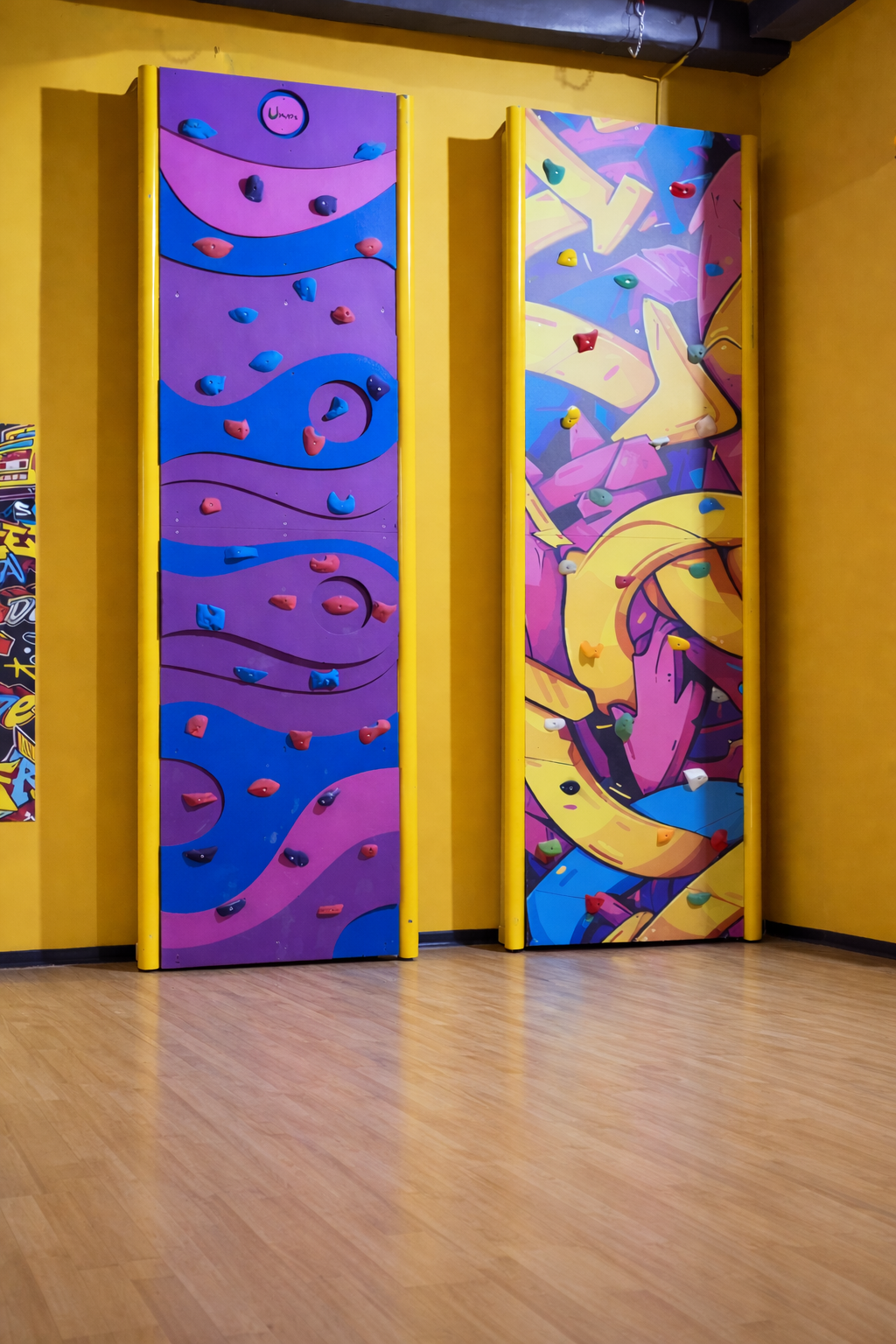 ROCÓDROMO GRAFFITI CLIMBING WALL