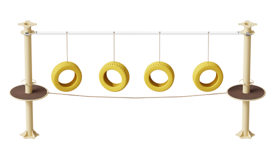 JUEGO IMN H017 HANGING TIRES