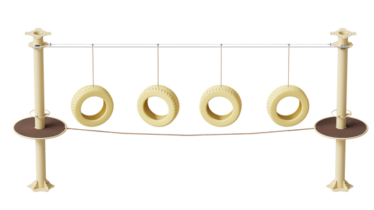 JUEGO IMN H017 HANGING TIRES