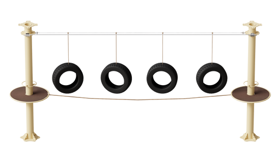 JUEGO IMN H017 HANGING TIRES