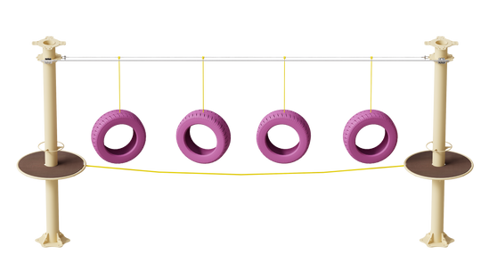 JUEGO IMN H017 HANGING TIRES