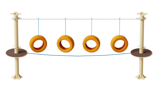 JUEGO IMN H017 HANGING TIRES