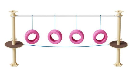 JUEGO IMN H017 HANGING TIRES
