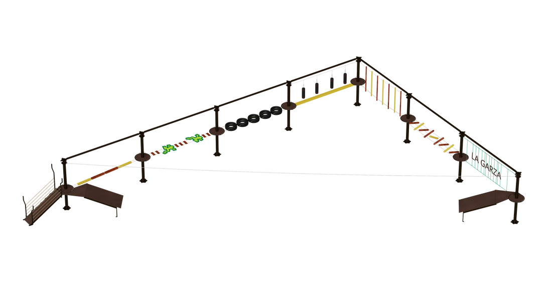 PARQUE DE AVENTURA MODELO LA GARZA