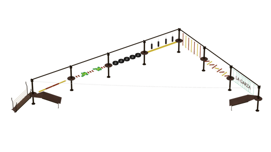 PARQUE DE AVENTURA MODELO LA GARZA