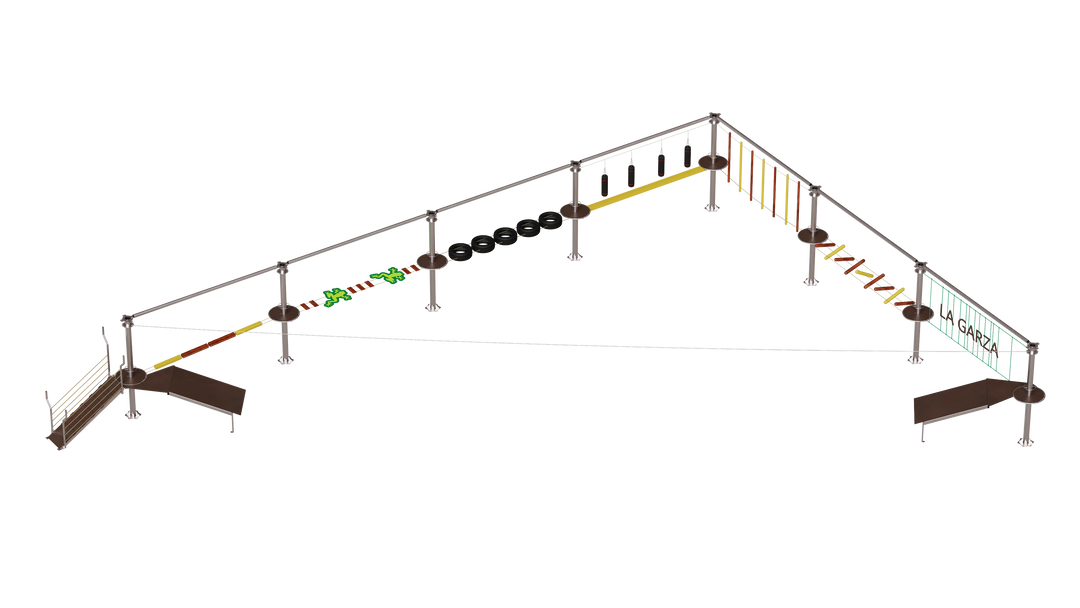 PARQUE DE AVENTURA MODELO LA GARZA