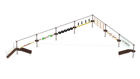 PARQUE DE AVENTURA MODELO LA GARZA