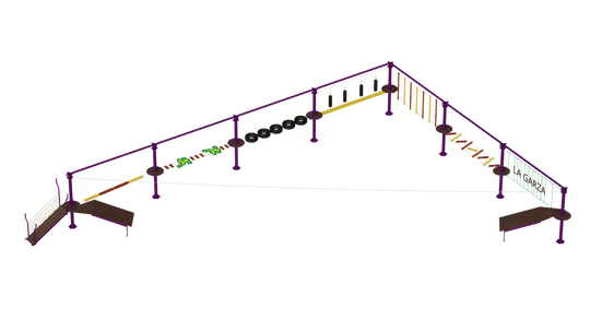 PARQUE DE AVENTURA MODELO LA GARZA