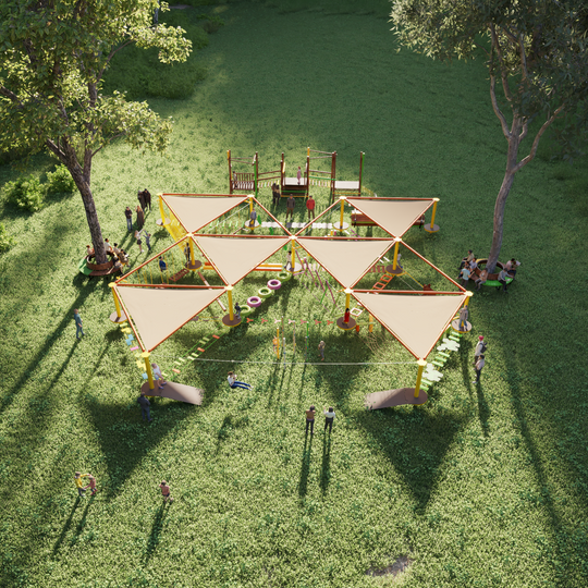 PARQUE INFANTIL MODELO MARIPOSA