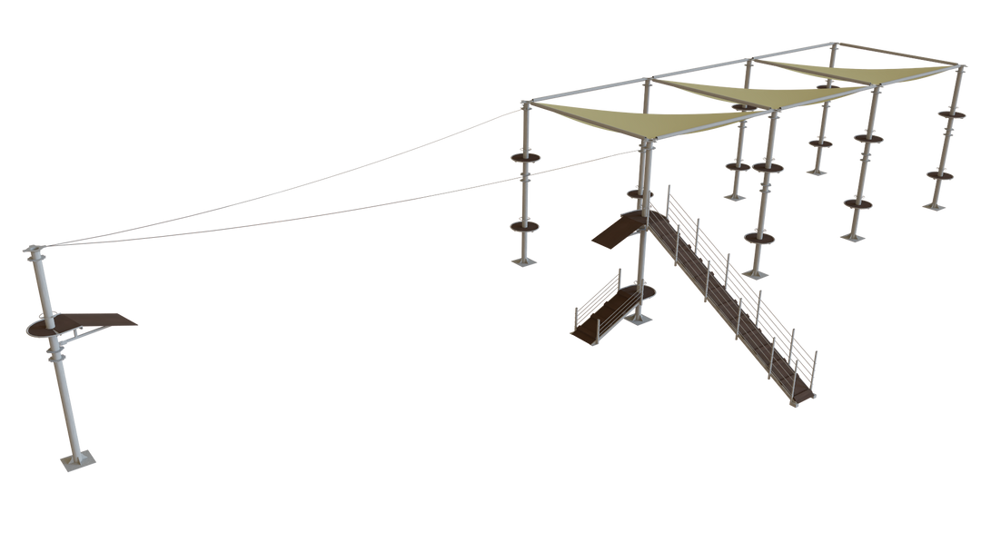 PARQUE DE AVENTURA MODELO LAUJAR