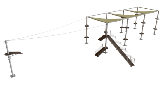 PARQUE DE AVENTURA MODELO LAUJAR