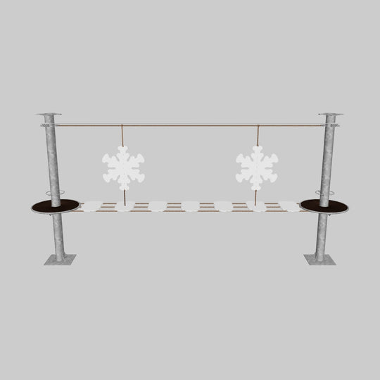 JUEGO IMN B081 SNOWFLAKES ON BRIDGE