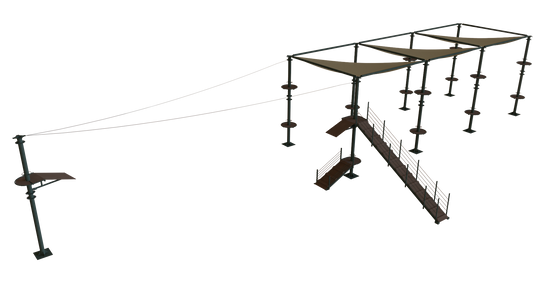 PARQUE DE AVENTURA MODELO LAUJAR